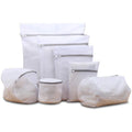 Large Travel Wash Bags Heavy Duty Drawstring Bag Ideal Machine Washable Polyester Mesh Laundry Bag