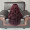 Bigsophy Black No Shedding Double Drawn Brazilian Hair26Inches Luxury Curly Frontal Lace Wholesale Wigs 100% Human Hair Vendors