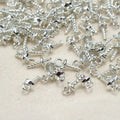 Wholesale 925 Sterling Silver Embedded Bracket Pearl Beads Pendant Charm Accessories for Jewelry Making