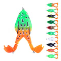 9CM 12G Soft Fishing Lures Rotating Leg Floating Frog Bait Artificial Bass Simulation Bait Wholesale