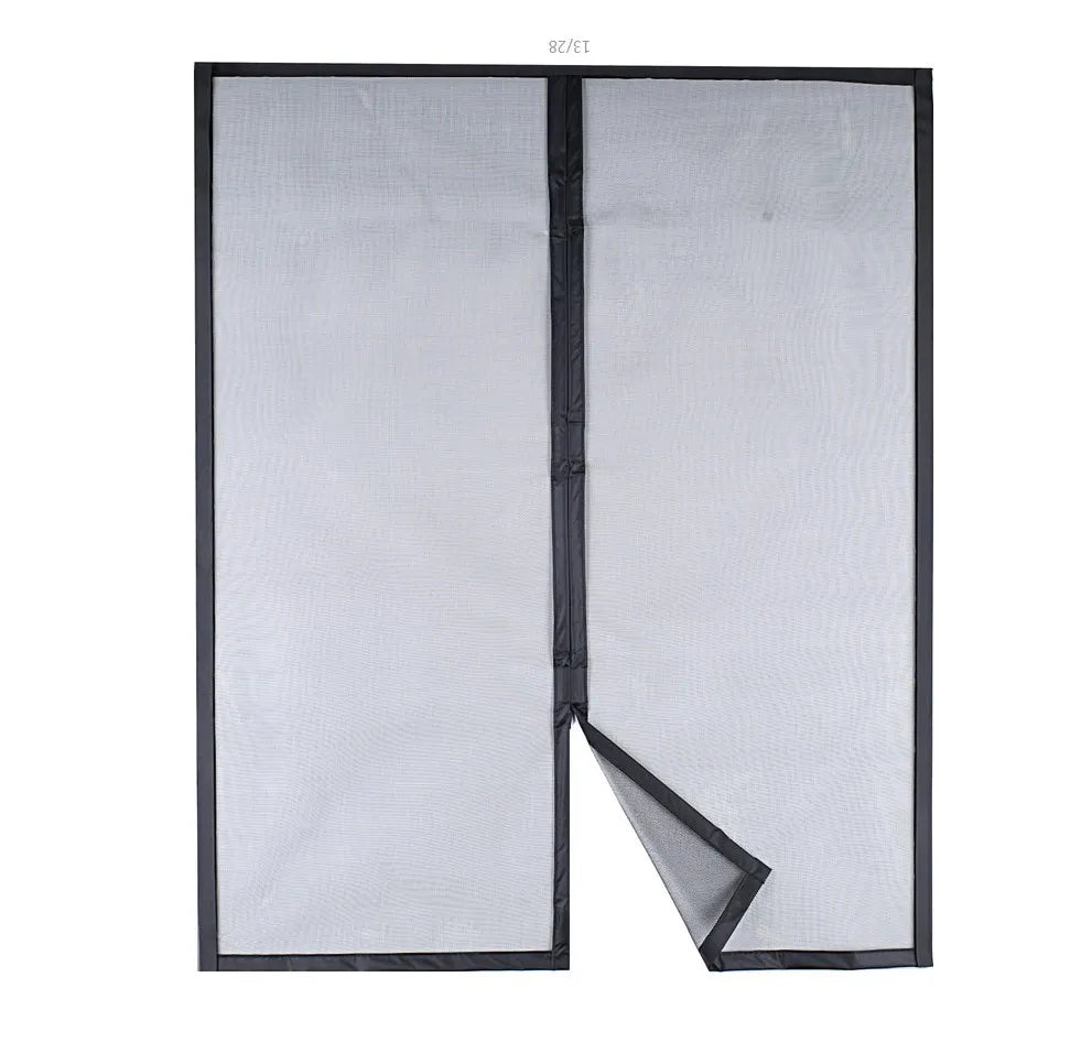 Reinforced Magnetic Screen Door Hands Free Anti Mosquito Bug Curtain
