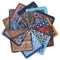 Fashion Floral Silk Handkerchief 30cm Polyester Print Pocket Handkerchief Pocket Squares for Men Silk