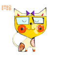 Cartoon Enamel Cats Brooch Personality Creative Animal Safety Pins Brooches Accessories