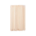 100pcs Manicure Pedicure Tool Wood Nail Sticks Double Sided Cuticle Pusher Remover for Manicure Pedicure