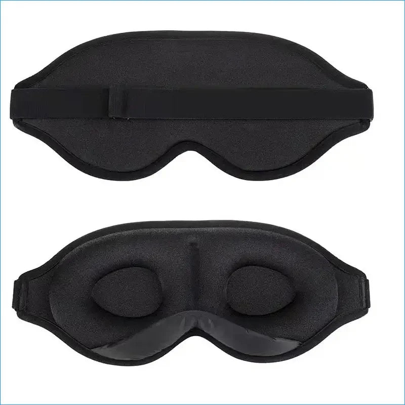 New Shading Sleep Eye Mask 3D Contoured Cup Sleeping Mask Blindfold Concave Molded Night Sleep Mask Block Out Light Eye Cover