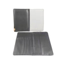 Sublimation Passport Cover Holder and Luggage Tag Gift Set PU Leather Blank  Document Card Atm Card Holder Wallet