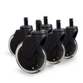 Modern Transparent Polyurethane Caster Replacement Wheels for All Floors for School Living Room & Hotel
