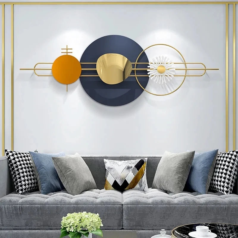 150*54cm Creative Wall Decoration Pendant Living Room Wall Hanging Decoration Bedroom Light Luxury Wall Hanging