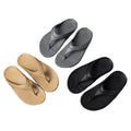 Simple Solid Color Comfortable Slippers Men Women Summer Fashion Casual Non-slip Flip Flops Breathable Beach Bathroom Sandals