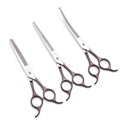 6.5\" 7\" Stainless Steel Dog Grooming Scissors Pet Straight Thinning Shears Hairdressing Z3099 for Dog Thinning