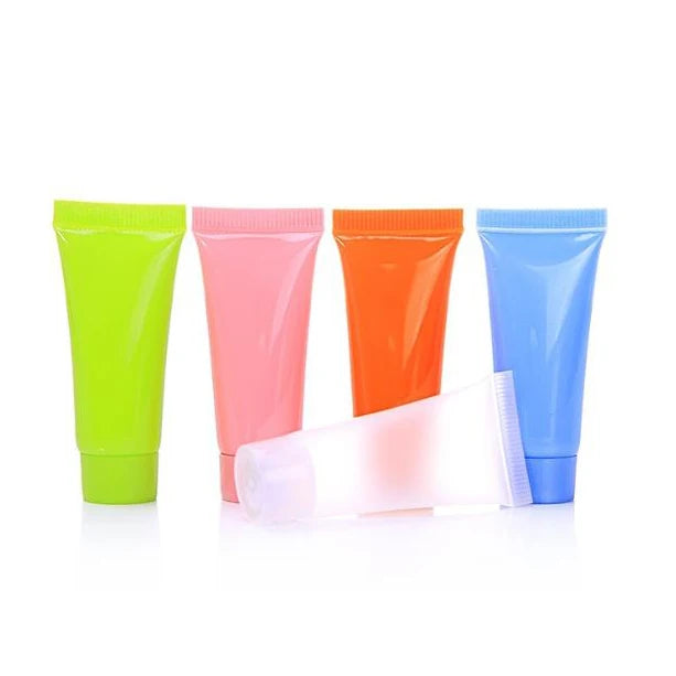 5ml 10ml 15ml 20ml 30ml 50ml 80ml 100ml 120ml White pink Green Blue Squeeze Soft PP Plastic Empty Hand Cream Tube Packaging