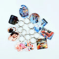 Sublimation Acrylic Keychain With Key Rings for Christmas/Custom Crafts Gifts