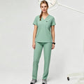 Custom Nursing Scrubs Stretch Scrubs Uniforms Sets Soft Comfortable Fabric Manufacturer Nurse Scrubs Wholesale