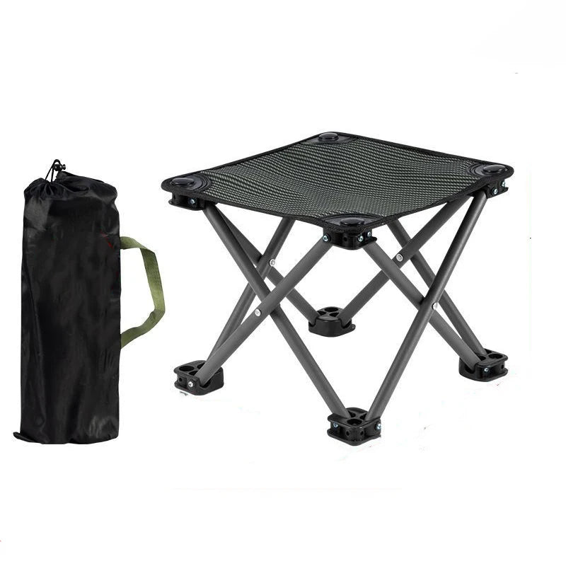 Factory Latest Camping Folding Fishing Step Stools Lightweight Carry Conveniently Seat Chair for Kitchen Picnic Beach