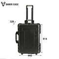 610*440*326mm DPC120-1 Custom Hard Plastic Travel Nanuk 938 Rolling case for Instrument