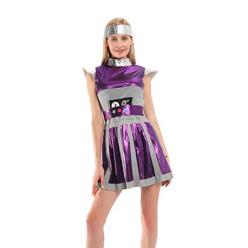 Family Space Suit Adult Dress up Clothes Women's Robot Costume CARR-025