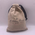 Wholesale Eco Muslin Cotton Linen Drawstring Bag Customized Organic Cotton Gift Packaging Pouch Biodegradable Wallet Wedding