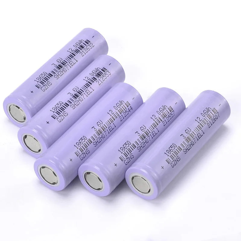 Lithium Ion Battery Cell Hybrid Battery Lithium Cell 18650 3.7v 3350mah 12.395wh