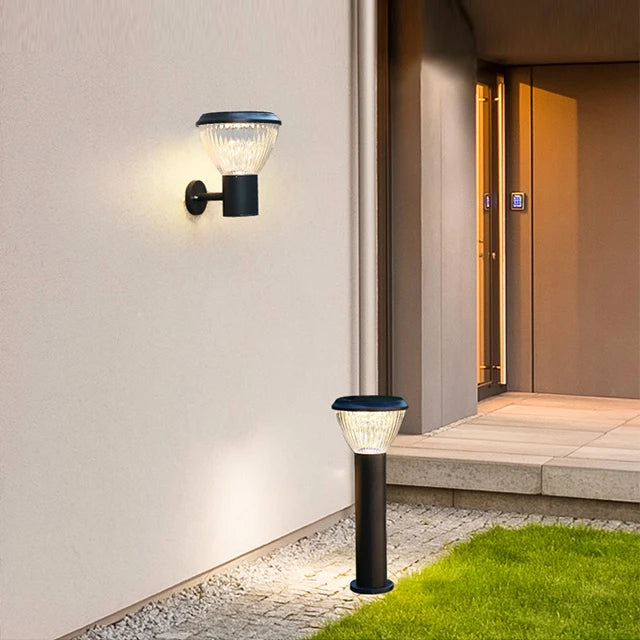 Outdoor Waterproof Black 3000K LED Aluminum Ground Light with Tempered Glass Diffuser for Garden Landscape Villa Park Lighting