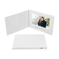 A5 White Video Brochure with 7 Inch Screen Memory Battery and Button Which Play Video Music Photo Book LCD Booklet Card
