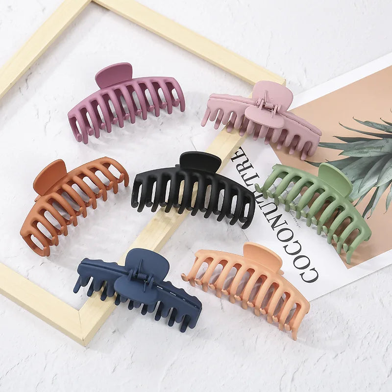 Fashion Hair Pins Women Accessories Hair Large Shower Hair Clip Colorful Claw Girls