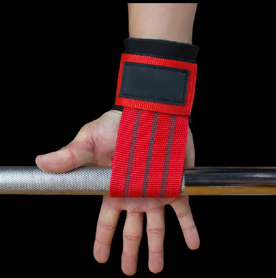 Anti Slip Wear Resistant Breathable Adjustable Wrist Belt Power Lifting Weight Lifting Wrist Brace Straps