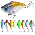 Wholesale 18.8g/70mm 3D Simulation Silicon Hard VIB Lures Bass Fishing Pesca Bait for Saltwater Fish Hard Plastic Fishing