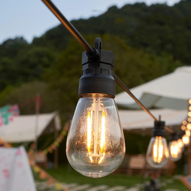 JAIYI Hot Selling Products of the Factory S14 Double Tube LED Oval Bulbs for Christmas Decoration