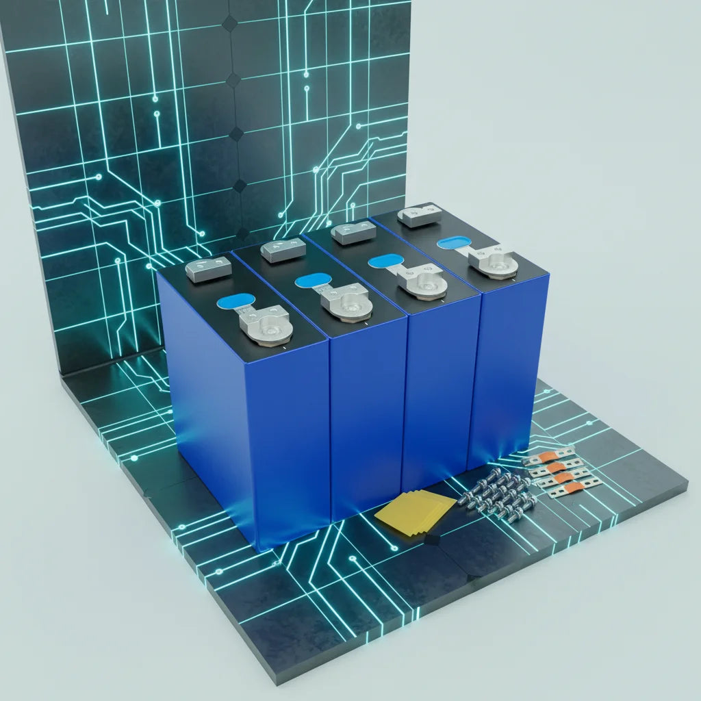 2026 Date MB31 314Ah LiFePO4 Prismatic Lithium Ion 3.2V 8000 Cycles Solar Energy Storage Battery 16kWh MegaBDM