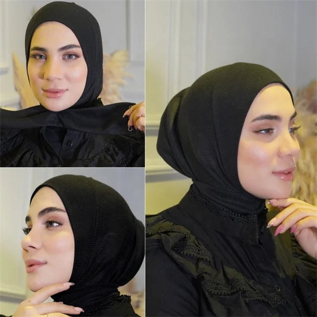 MOTIVE FORCE Wholesale Soft Hijab Muslim Malaysia Solid Color Latest Hijab Designs Satin Hijab Scarf for Woman