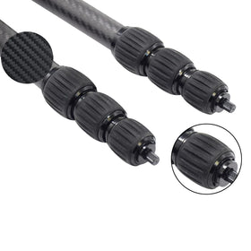 SW Custom Telescopic Carbon Rods 13m Telescopic Pole Rubber Twist Lock Carbon Fiber Telescopic Pole Extension Round Tube Pole