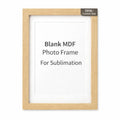 Sublimation MDF Wood Photo Frame Blank Picture Frame for Heat Transfer Printing