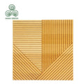 MUMU Decoration Interior Wooden Materials 3D Isolated Texture Wood Wall Panels for Office Building