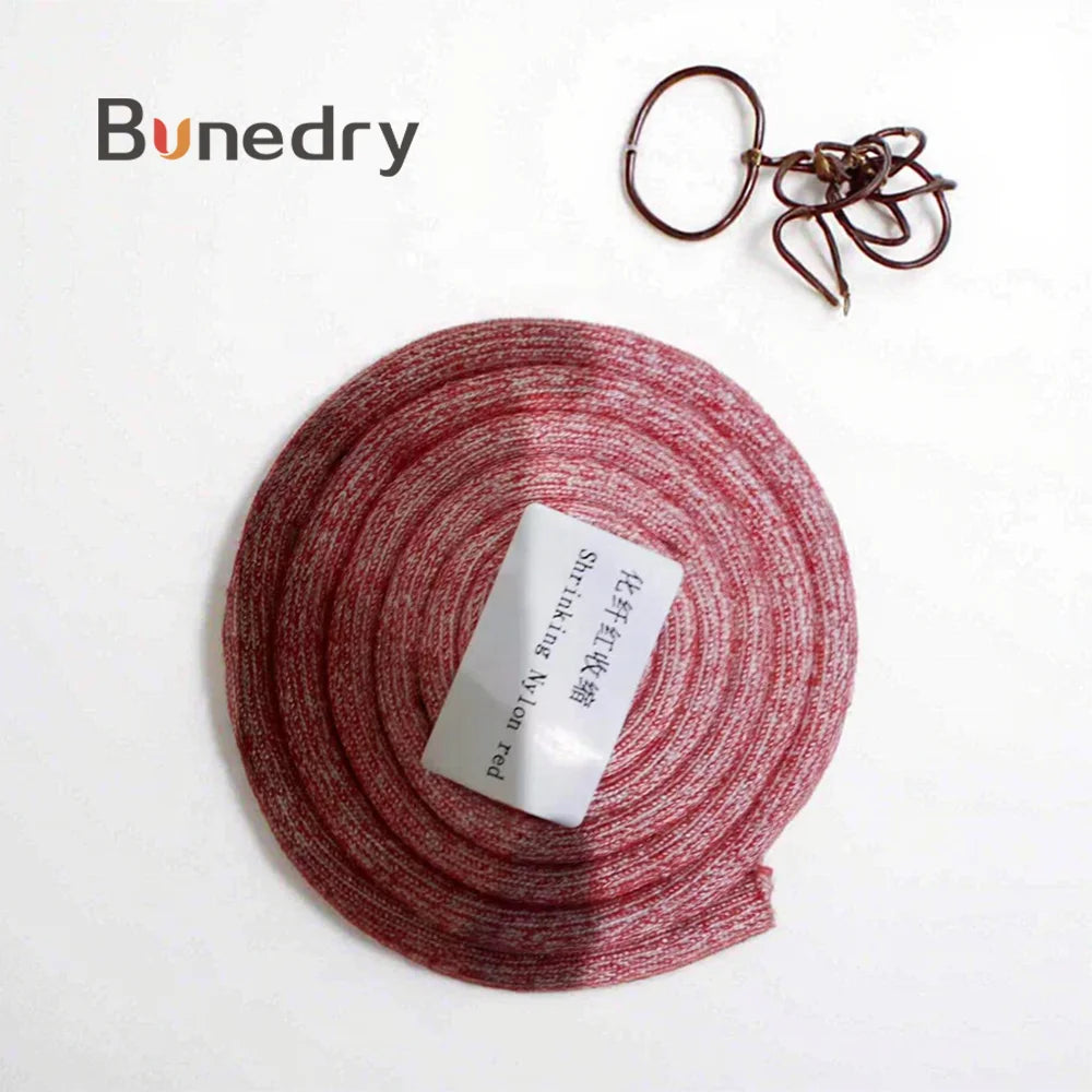 Red Shrinking Nylon Dampening Sleeve Rollers Cover for Offset Printing Material