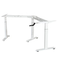 Adair V-shaped 120 Manual Height Adjustable Three Legs Standing Office  Work Desk Frame With Hand Crank