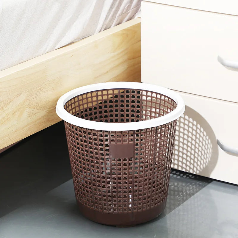 2025 Factory Wholesale Cheap Plastic Wastepaper Basket Plastic Storage Bin