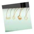 2024 Fashion Stainless Steel 18K Gold Faith Mustard Seed Necklace for Dandelion Seeds Christian Lucky Jewelry for Women