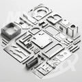 Custom Small Stamped Processing Services Brass Aluminum Copper Stainless Steel Hardware Sheet Metal Bending Oem Stamping Parts
