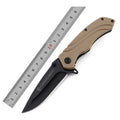 Ready to Ship Cheap Custom Outdoor Hunting Camping Folding Knife for Pocket Plastic Handle