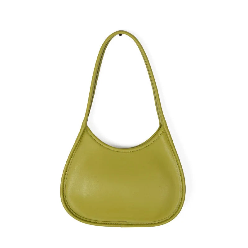 Trendy Shoulder Bag Underarm Bag All-match Niche Design Light Retro Handbag