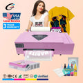 FCOLOR All in One PET Film A3 DTF Printer and Oven for XP600 Alta Resolution Dtf Printer Heat Transfer Printing