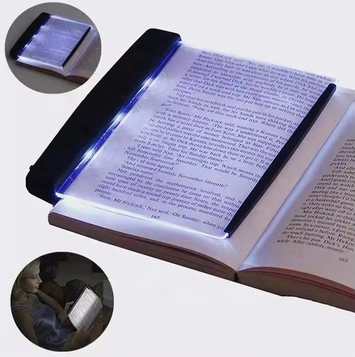 Reading Night Light Wedge Desk Lamp for Travel Bedroom Book Night Light Reading Book Lamp Portable LED Book Light