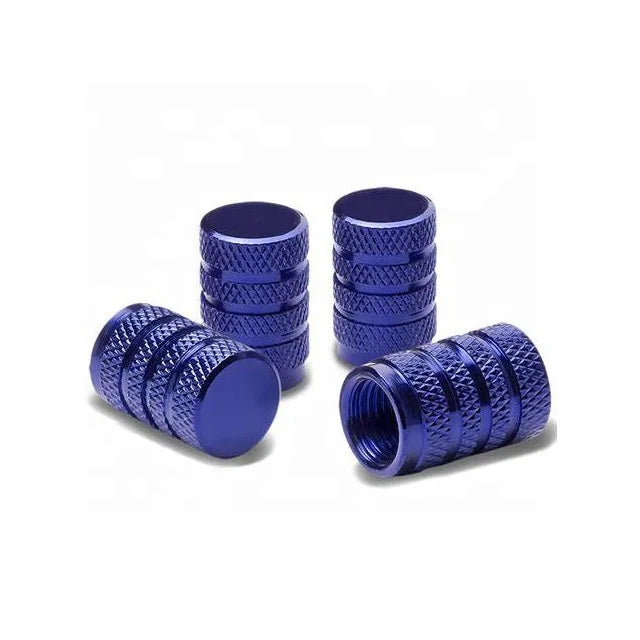 CNC Customized Service Bicycle Wheel Tyre Stem Caps CNC Aluminum Cap Cover for Car
