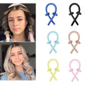 Heatless Curling Rod Headband Sponge Curling Ribbon Lightweight 38g 6 Colors Hair Styling