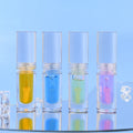 Custom Moisturizing Mint Cooling  Sensation Ice Lip Oil Fruit Lip Gloss Hyaluronic Acid Vegan Non-Sticky Plump Lip Oil Makeup