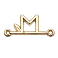 Factory Price Engraved Metal Name Tags Custom Brand Logo Metal Plated Labels for Clothing Garment