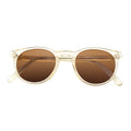 Retro Vintage Custom Cellulose Mazzucchelli Acetate Transparent White Durable Unisex Polarized Designer Sunglasses for Outdoor