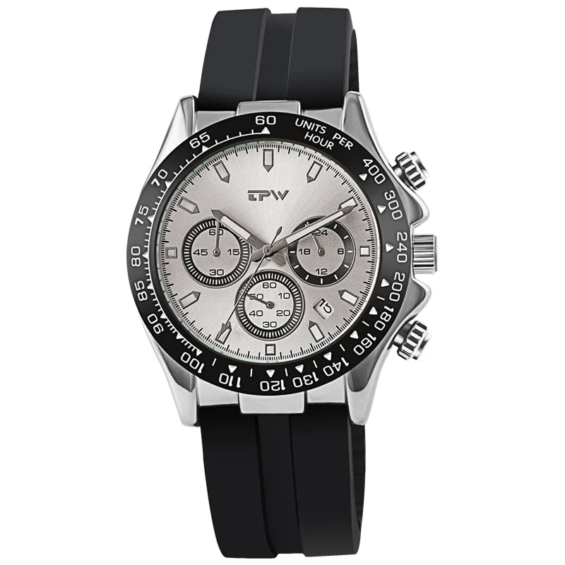 Brand Gold Watches Men Wrist Luxury Male Chronograph Watch Made in China