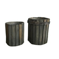 New Design Wooden Flower Pots & Planters for Planting Unique Garden Decor