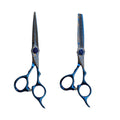 6 Inch Barber Hairdressing Shears Scissors Hair Cutting Scissors Set with 440c Steel for Salon and Home Use Tijeas